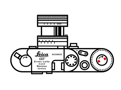 Camera camera leica lineart