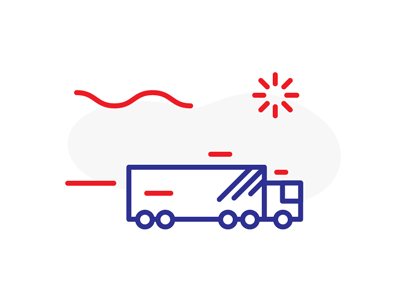 Corporate icons corporation customs icons illustration service transport
