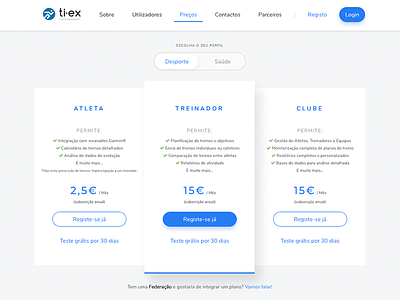 Pricing analytics blue button clean ghost hover link pricing shadow sport toggle white