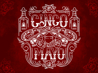 Cinco celebrate cinco happy holiday illustrator mayo mexican photoshop sombrero