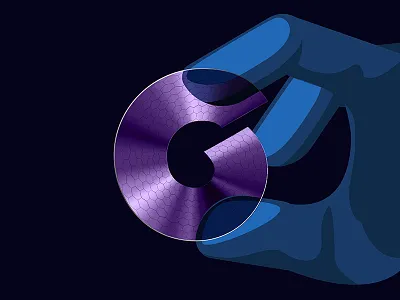 G is for Graphene editorial futurism g graphene technology typography