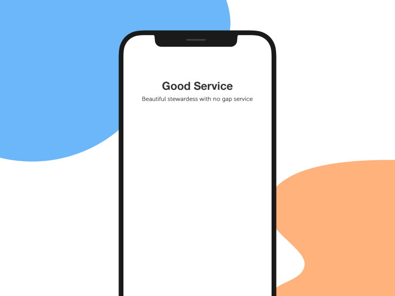 Fright Service app interface ui