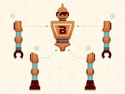 Blart 05 domo arigato illustration robot some assembly required