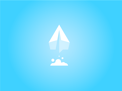 Paper Airplane Vertical Liftoff airplane clear fly liftoff paper rocket sky takeoff