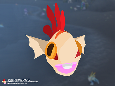 Baby Murloc baby murloc emote game logo logo murloc murloc logo twitch emote warcraft warcraft logo world of warcraft