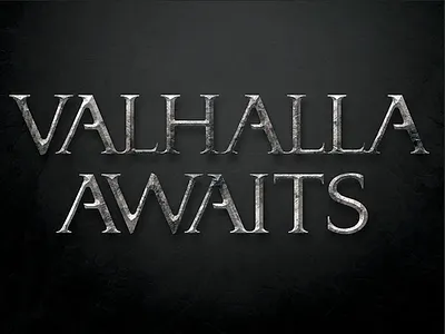 Valhalla Awaits Logo branding logo logo design logos