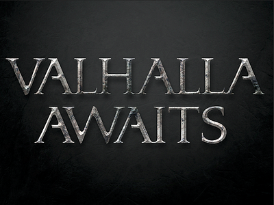 Valhalla Awaits Logo branding logo logo design logos
