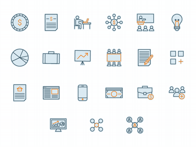 Bank Icon Set bank banking icons money network