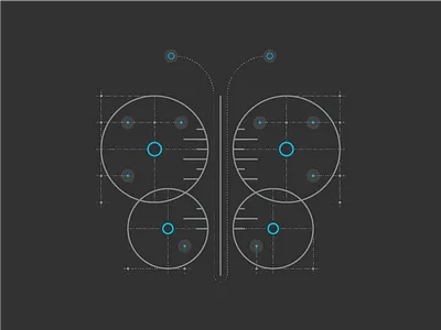 Diagramatic Butterfly blue butterfly chart diagram graph houston measured science tx