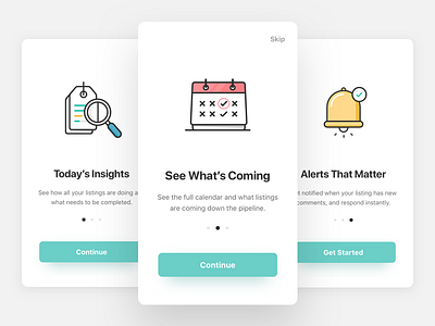 Onboarding app icons illustration illustrations onboarding