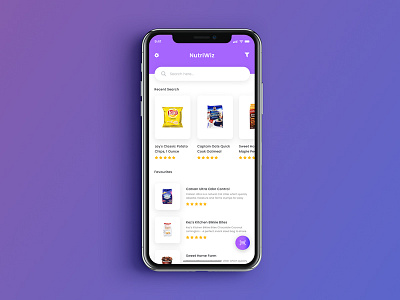 Nutritional Information iOS app diet food groceries health ios iphone x mobile app nutrition ui