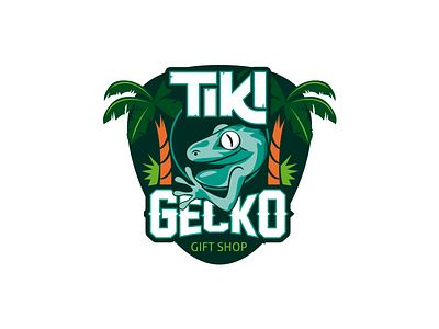 Guecko beach coast gecko gift shop island