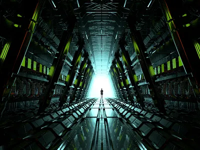 Cinema 4D Space ship 4d cinema