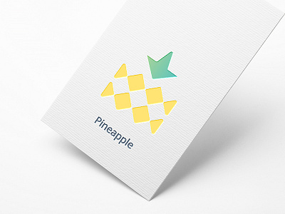 Pineapple fruit icon illustration juice jungle logo pineapple tropical