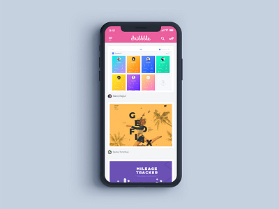 Free Time Experiment debut dribbble iosx mobileapp ui ux