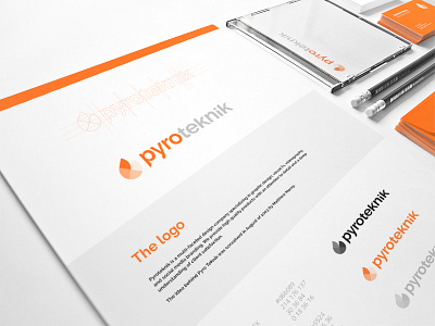 Pyroteknik brand behance brand businesscard design dribbble graphic hunap hunapstudio identity illustration portfolio