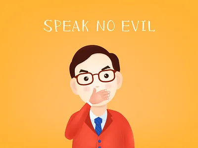 Speak no evil concept fashion grid illustrations imagery marketplace photos style typography ui ux web