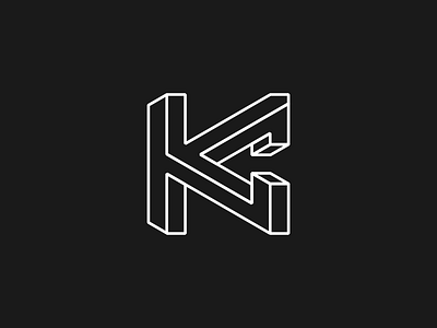 K mark vol2 k logo mark monogram