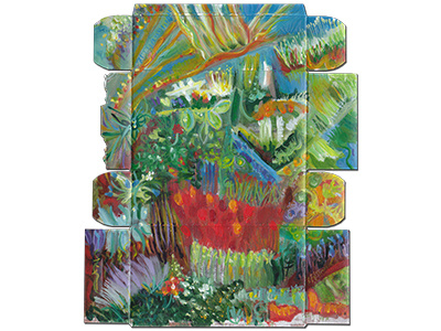 Jungle in a box 161 art desenhos drawings jungle in a box landscapes paisagem pinturas tulio fagim