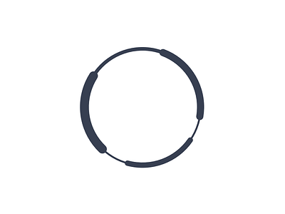 Ouroboros geometric minimal circle snake tattoo