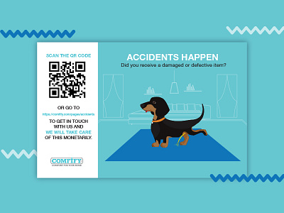 Flyer blue bluecolor dog dogillustration flat flatdesign flyer flyerdesign graphicdesign minimalistic