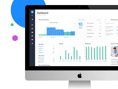 Dashing clean dashboard date graphs lines payment ui