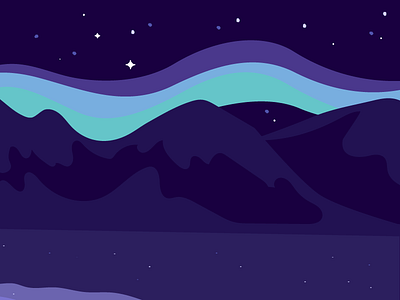 Polaris 2.0 guide illustration night north polaris shopify star style