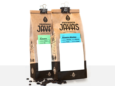 Professor Java Packaging bean coffee drip library packaging professor