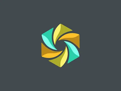 CM3 constant flower geometric icon logo mark monogram movement web