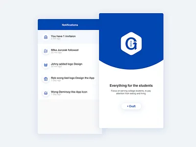 The concept design of media APP art design differentiation interface media popular spread