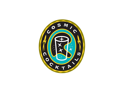 Cosmic Cocktails Logo cocktails cosmic logo