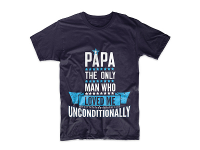 Fathers Day T-Shirt Design app branding fatherday fatherdays happyfathersday identity illustrations logo tshirt design typography