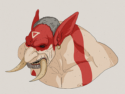 Blood Troll azeroth character game horde illustration photoshop troll world of warcraft
