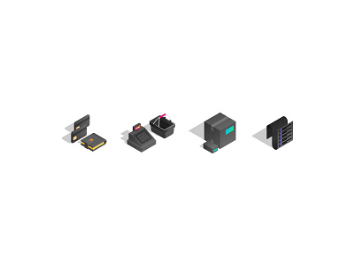 Itty Bitty api colourful ecommerce gradient isometric marketing moltin product web