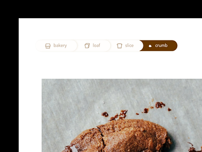 breadcrumbs - dailyUi 056 bakery bread breadcrumbs daily ui challenge dailyui dailyui056