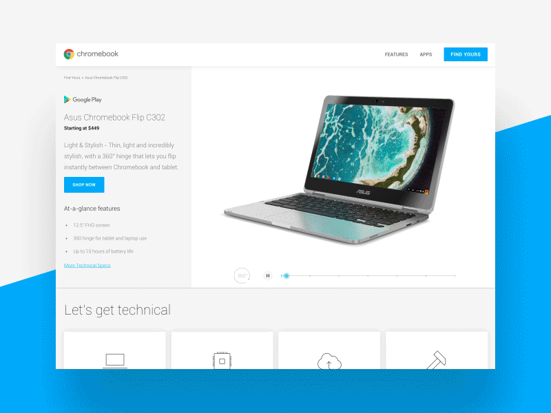 Chromebooks - Find Yours Detail 360 chromebooks google laptops purchase shop now specs webgl