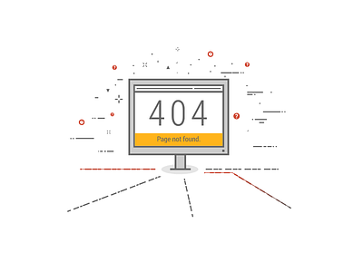 404 Page illustration svg svg graphic