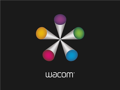 Wacom - Lights 2018 brand design icon logo wacom