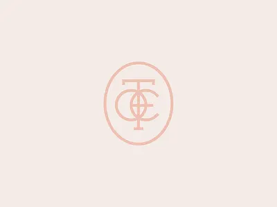 Unused monogram branding logo monogram