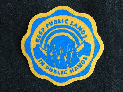 Vintage Felt Patch Design art design vintage