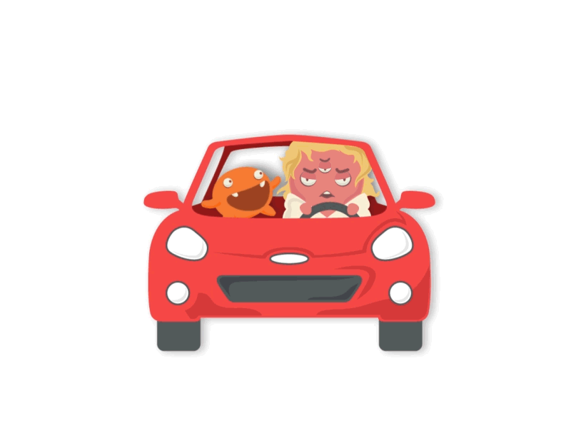 Illustration - Stressed mom pickidd