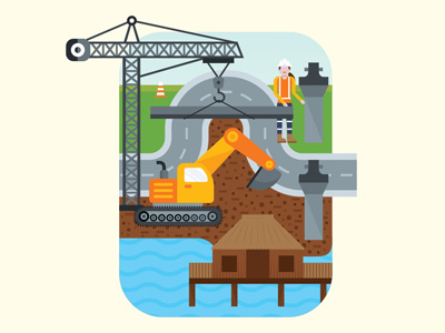Fletchers Annual report illustration illustration infographic vector