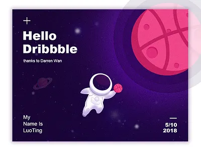 Dribbblelt first shot