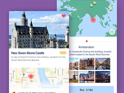 Travel APP app travel ui