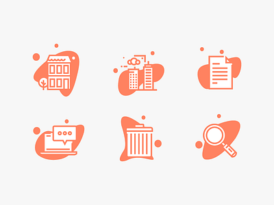 DailyUI Challenge #055 - Icon Set app dailyui design flat icon illustration ui ux web