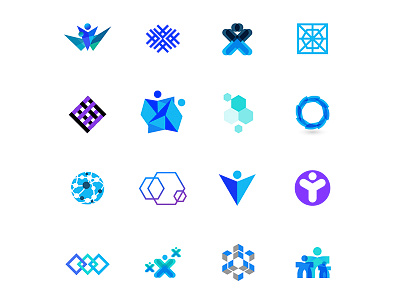 Logos adobe brand branding color development illustration logo logomark symbols