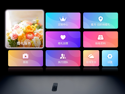 Wedding Box tv ui