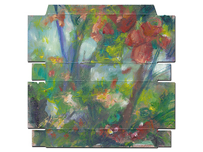 Jungle in a box 101 art box desenhos drawings jungle paisagens pinturas tuliofagim