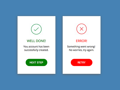 Flash Message 2d clean concept dailyui design flat interface minimal sketch ui ux