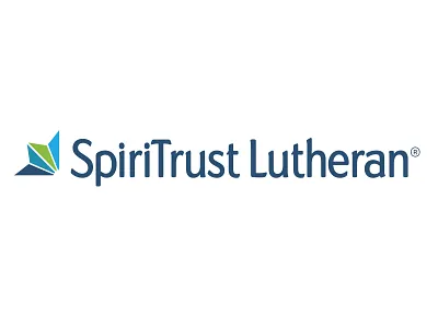 Logo for SpiriTrust Lutheran branding corporate identity logo naming rebranding